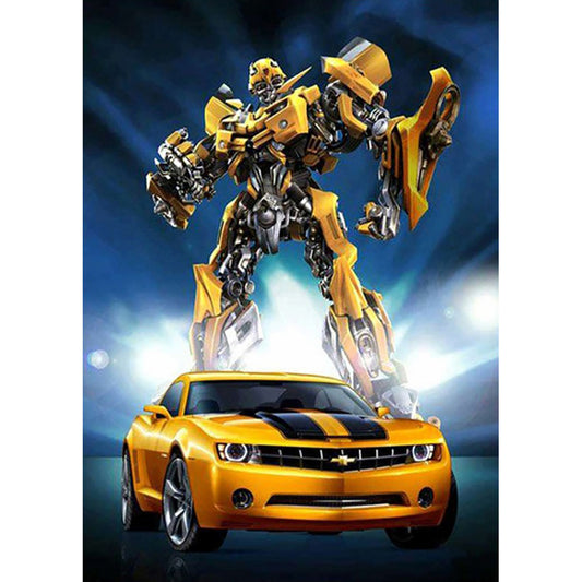 Perfect Robot Man 40*30CM(Canvas)-Full Round Drill Diamond Painting