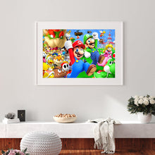 Load image into Gallery viewer, Happy Game 40*30CM(Canvas)-Full Round Drill Diamond Painting
