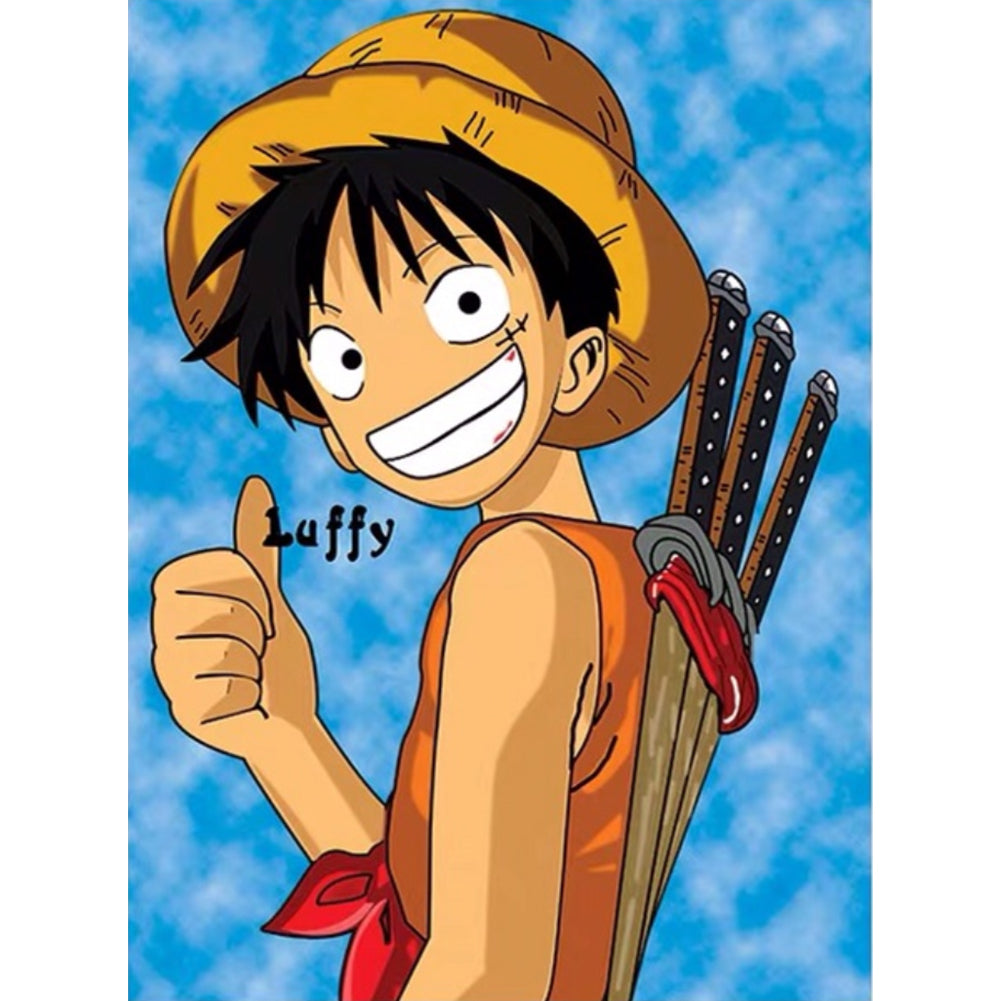 Sea Poacher Anime 40*30CM(Canvas)-Full Round Drill Diamond Painting