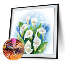 Load image into Gallery viewer, Calla Flower 30*30CM(Canvas) Special Shaped Drill Diamond Painting
