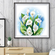 Load image into Gallery viewer, Calla Flower 30*30CM(Canvas) Special Shaped Drill Diamond Painting
