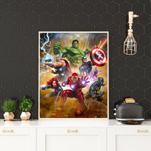 Load image into Gallery viewer, Superhero 40*30CM(Canvas)-Full Round Drill Diamond Painting
