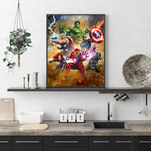 Load image into Gallery viewer, Superhero 40*30CM(Canvas)-Full Round Drill Diamond Painting
