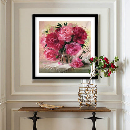 Warm Flowers 30*30CM(Canvas) Full Round Drill Diamond Painting