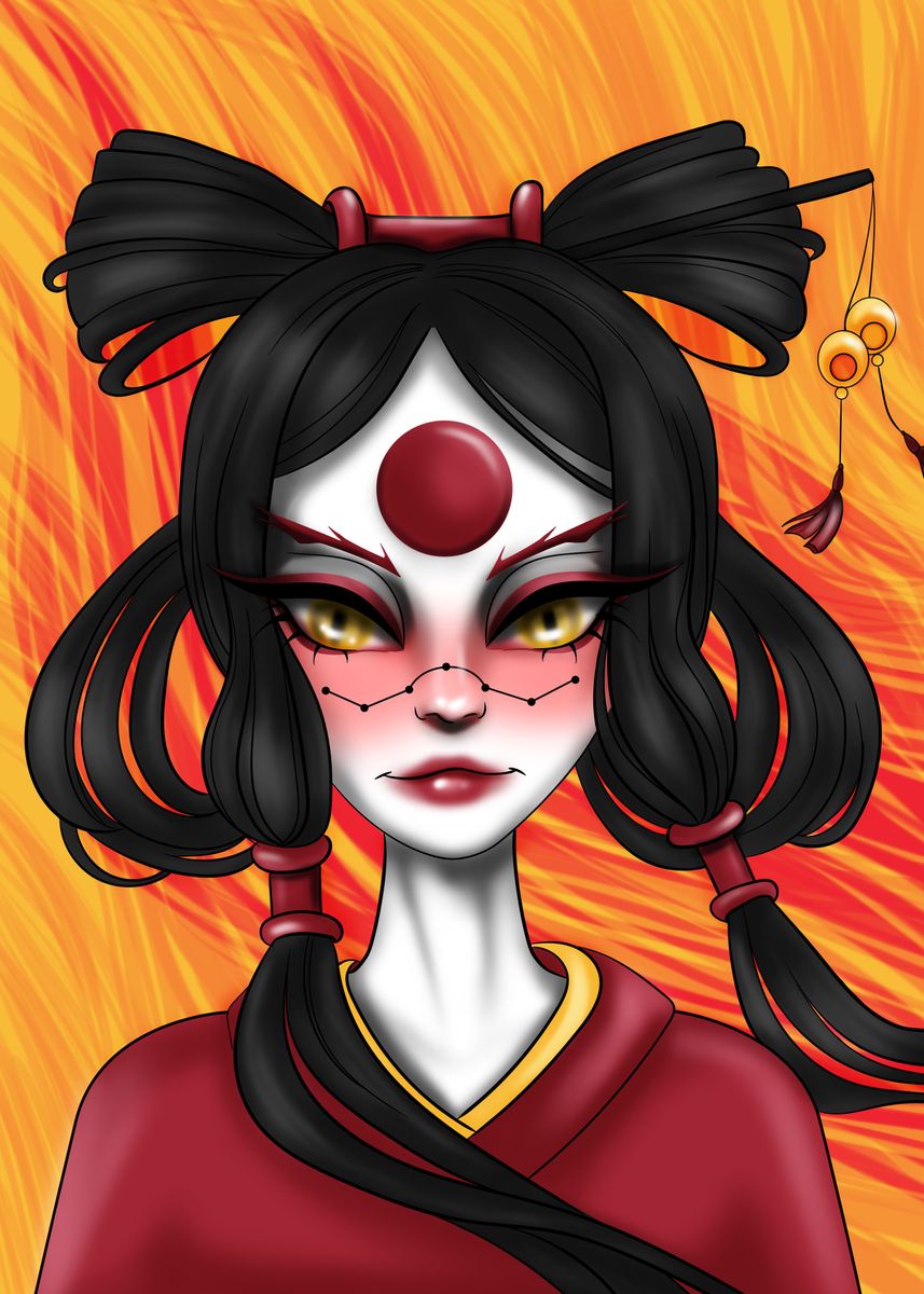 Diamond Painting - Full Round - Anime Girl (30*40CM)