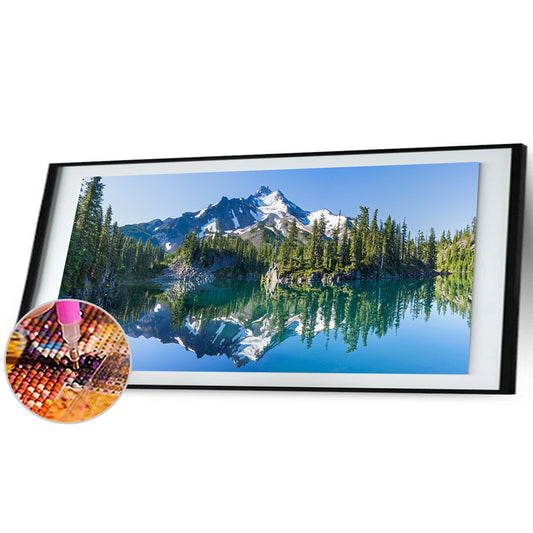Landscape 80*30CM(Canvas) Full Round Drill Diamond Painting