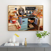 Load image into Gallery viewer, Kitchen 40*30CM(Canvas) Full Round Drill Diamond Painting
