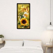 Load image into Gallery viewer, Sunflower 45*85CM(Canvas) Full Round Drill Diamond Painting
