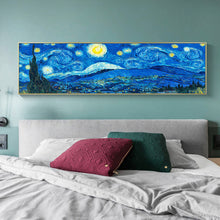 Load image into Gallery viewer, Abstract Night Sky 80*30CM(Canvas) Full Round Drill Diamond Painting
