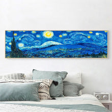 Load image into Gallery viewer, Abstract Night Sky 80*30CM(Canvas) Full Round Drill Diamond Painting
