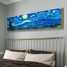 Load image into Gallery viewer, Abstract Night Sky 80*30CM(Canvas) Full Round Drill Diamond Painting
