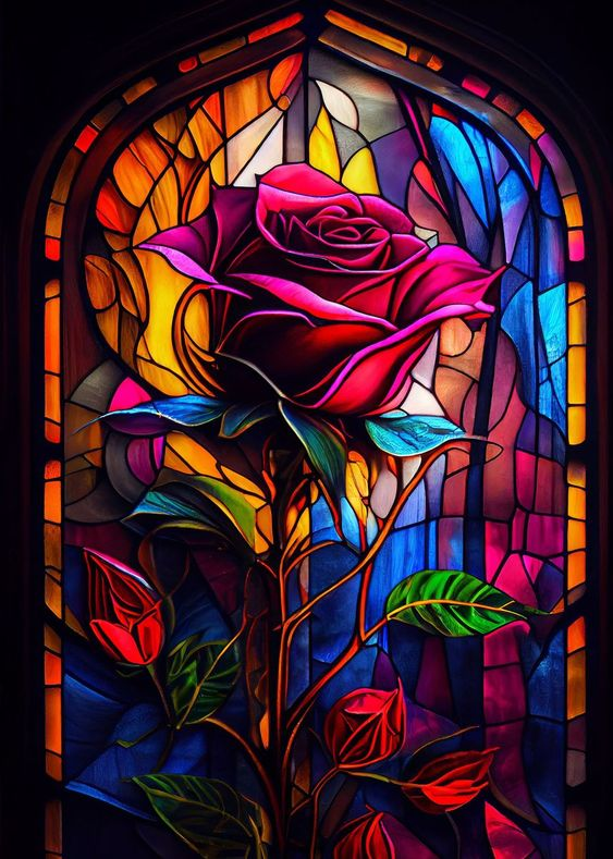 AB Diamond Painting - Full Round - Rose (40*55CM)
