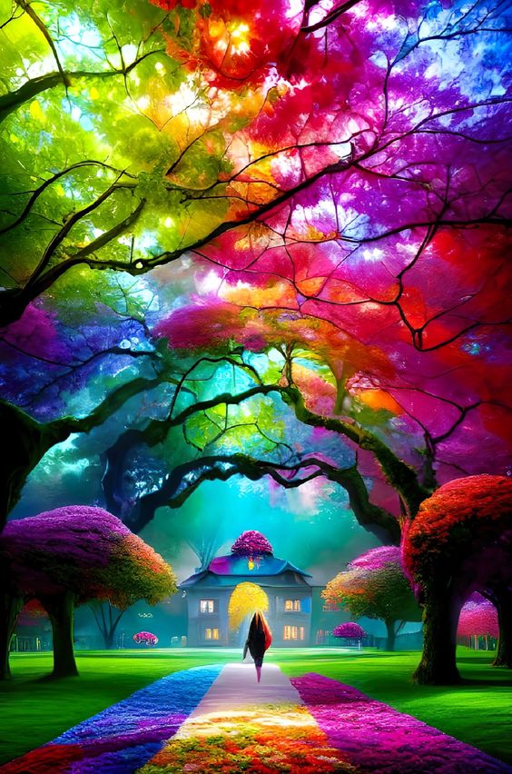 AB Diamond Painting - Full Round - landscape (40*50CM)