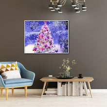 Load image into Gallery viewer, Christmas Tree 40*30CM(Canvas) Full Round Drill Diamond Painting
