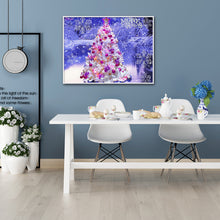 Load image into Gallery viewer, Christmas Tree 40*30CM(Canvas) Full Round Drill Diamond Painting
