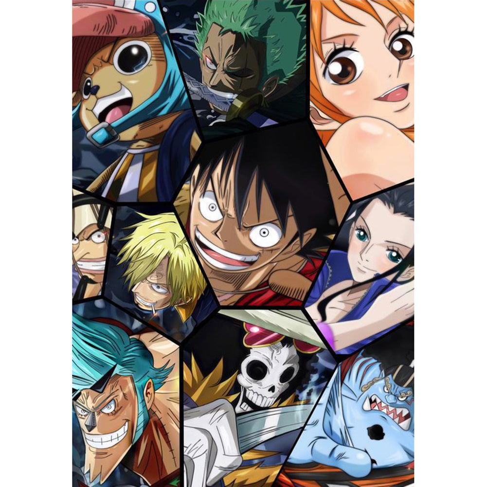 Anime 40*50CM(Canvas)-Full Round Drill Diamond Painting