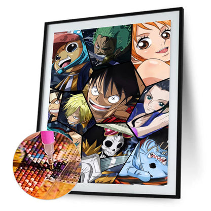 Anime 40*50CM(Canvas)-Full Round Drill Diamond Painting