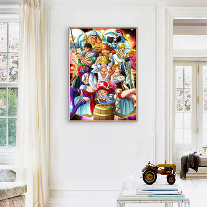 Anime 40*50CM(Canvas)-Full Round Drill Diamond Painting