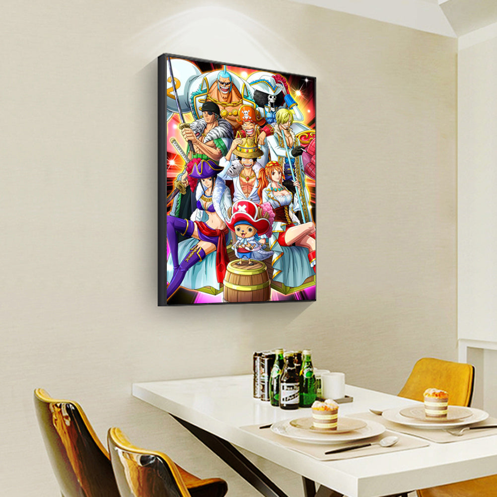 Anime 40*50CM(Canvas)-Full Round Drill Diamond Painting