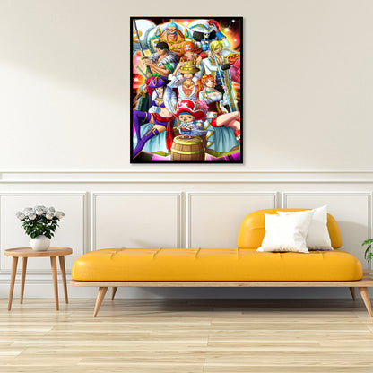 Anime 40*50CM(Canvas)-Full Round Drill Diamond Painting