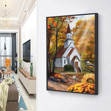 Load image into Gallery viewer, House In Forest 30*40CM(Canvas) Full Round Drill Diamond Painting

