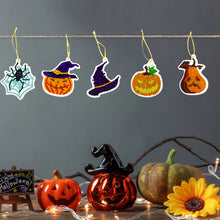 Load image into Gallery viewer, 10pcs Halloween DIY Diamond Painting Pendant Full Drill Mosaic Ornament Kit
