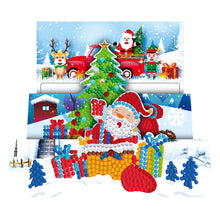 Load image into Gallery viewer, 8pcs DIY Diamond Greeting Card Special-shaped Part Drill Christmas Postcard
