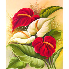 Load image into Gallery viewer, Showy Flower 40*50CM(Canvas) Full Square Drill Diamond Painting
