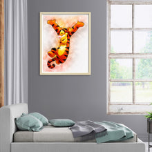 Load image into Gallery viewer, Cartoon Tiger 30*40CM(Canvas)-Full Round Drill Diamond Painting
