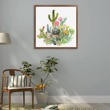 Load image into Gallery viewer, Cactus 30*30CM(Canvas) Full Round Drill Diamond Painting
