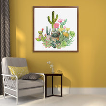 Load image into Gallery viewer, Cactus 30*30CM(Canvas) Full Round Drill Diamond Painting
