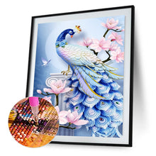 Load image into Gallery viewer, Peacock Flower 30*40CM(Canvas) Full Round Drill Diamond Painting
