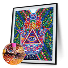 Load image into Gallery viewer, Color Eye 30*40CM(Canvas) Special Shaped Drill Diamond Painting
