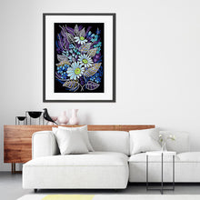 Load image into Gallery viewer, Flower 30*40CM(Canvas) Special Shaped Drill Diamond Painting
