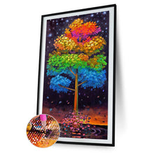 Load image into Gallery viewer, Tree 30*40CM(Canvas) Full Round Drill Diamond Painting
