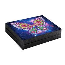 Load image into Gallery viewer, Starry Sky Butterfly Jewelry Box Special-Shaped Diamond Painting Container
