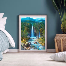 Load image into Gallery viewer, Waterfall 30*40CM(Canvas) Full Round Drill Diamond Painting
