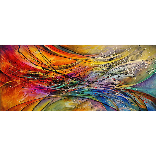 Unordered Lines 50*110CM(Canvas) Full Round Drill Diamond Painting