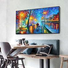 Load image into Gallery viewer, Evening Streets Lights 85*45CM(Canvas) Full Round Drill Diamond Painting
