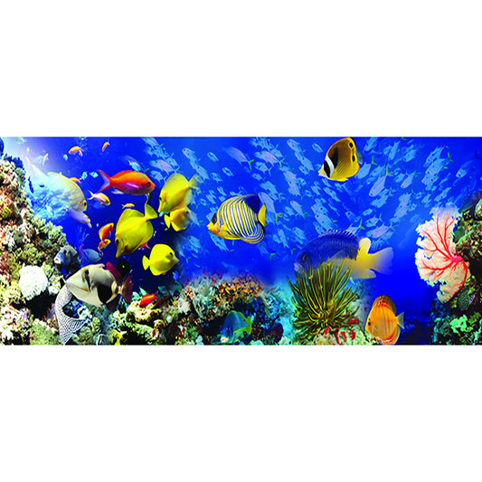 Color Deep Sea Creature 100*40CM(Canvas) Full Round Drill Diamond Painting
