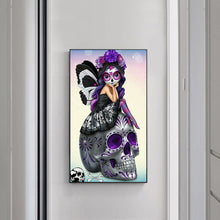 Load image into Gallery viewer, Skull Festival 40*80CM(Canvas)-Full Round Drill Diamond Painting
