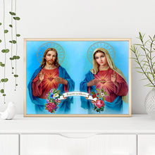 Load image into Gallery viewer, Christian Poster 40*30CM(Canvas) Full Round Drill Diamond Painting
