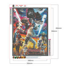 Load image into Gallery viewer, Diamond Painting - Full Round - star wars (35*45CM)
