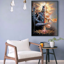 Load image into Gallery viewer, Indian Shiva 30*40cm(canvas) full round drill diamond painting
