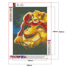 Load image into Gallery viewer, Lion King 30*40CM(canvas) full round drill diamond painting
