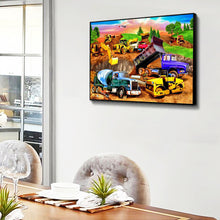 Load image into Gallery viewer, Cars 40*30cm(canvas) full round drill diamond painting

