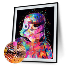 Load image into Gallery viewer, Movie Star Wars 30*40cm (canvas) full round drill diamond painting
