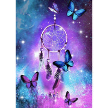 Load image into Gallery viewer, Gorgeous Dreamcatcher 30*40cm (canvas) full round drill diamond painting
