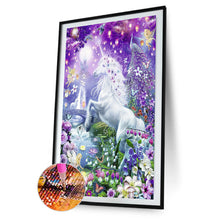 Load image into Gallery viewer, Fantastic Horse 40*30cm (canvas) full round drill diamond painting
