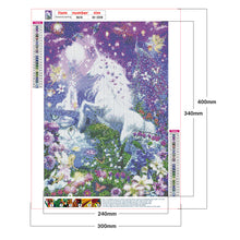 Load image into Gallery viewer, Fantastic Horse 40*30cm (canvas) full round drill diamond painting
